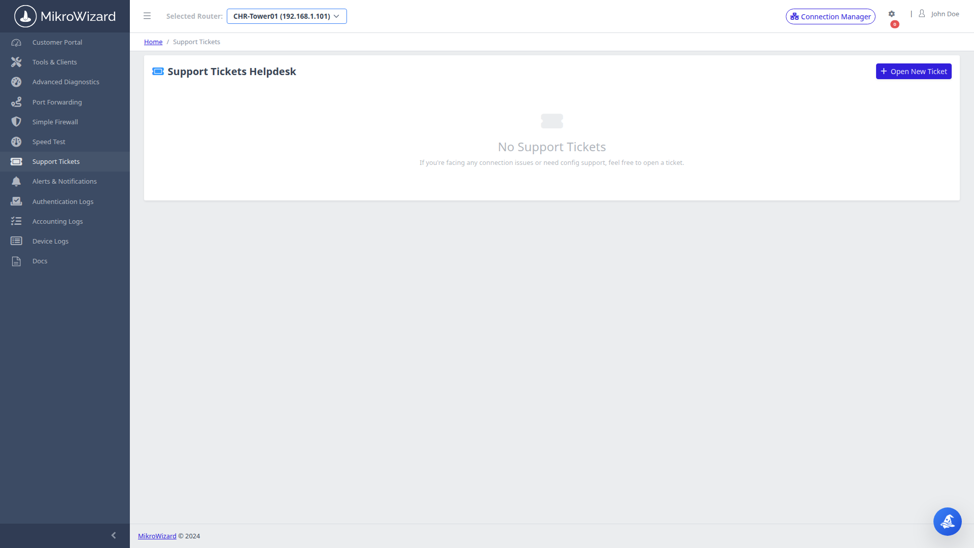 Customer Support Ticket Console